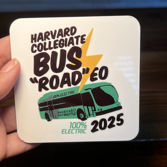 Harvard Collegiate Bus 'Road'eo" and highlights its 100% electric Coaster 2025 - Picture 1 of 3